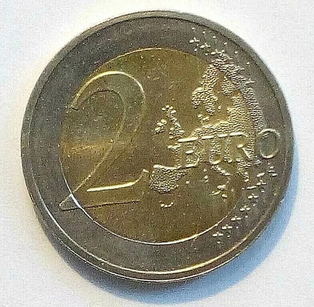 2 Euro Munze Frankreich 1999 Fehlpragung Erkennen 2 EURO MÜNZE Strichmännchen 1999 seltene Fehlprägung EUR 68,88