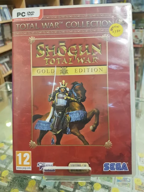 Jeu Pc Shogun Total War . Gold Edition DVD-Rom Sega