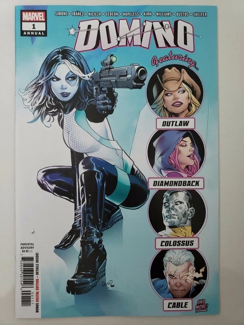 Domino Annual #1 (2018) Marvel Comics Origin Of Posse Rejex! Digital Edition!