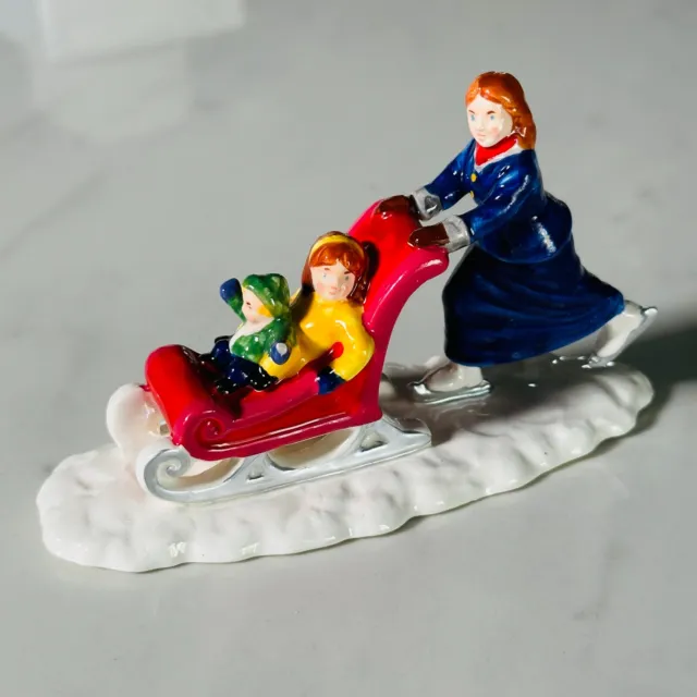 Department 56 Snow Village Skate Faster Mom Accessory #5170-5 Dept56 Christmas