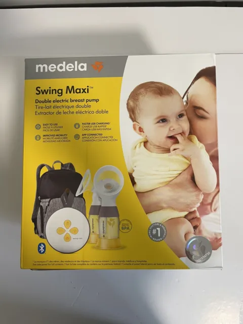 Medela Swing Maxi Double Electric Breast Pump - White