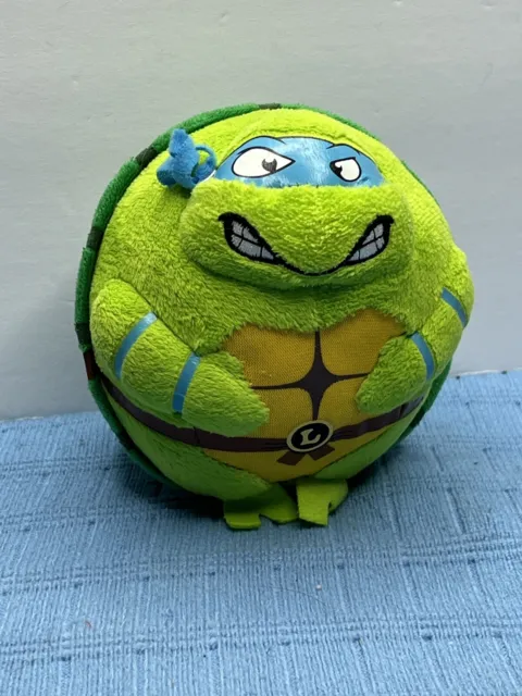 Teenage Mutant Ninja Turtles Leonardo 5" TY Beanie Ballz Plush TMNT Toy