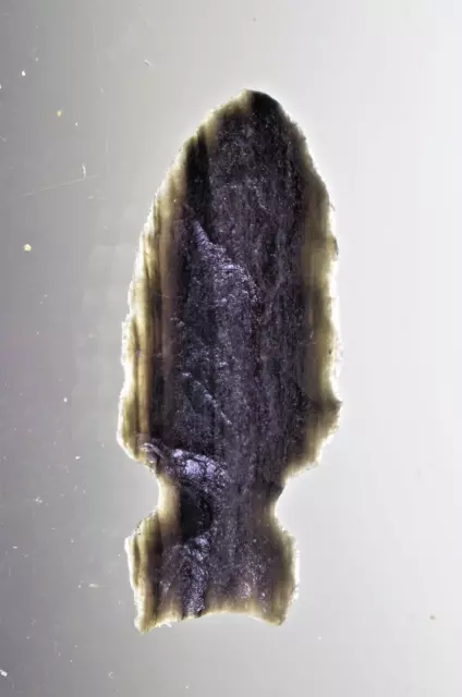 Authentic Modern Reproduction of Pre 1600 Utah Obsidian Arrowhead