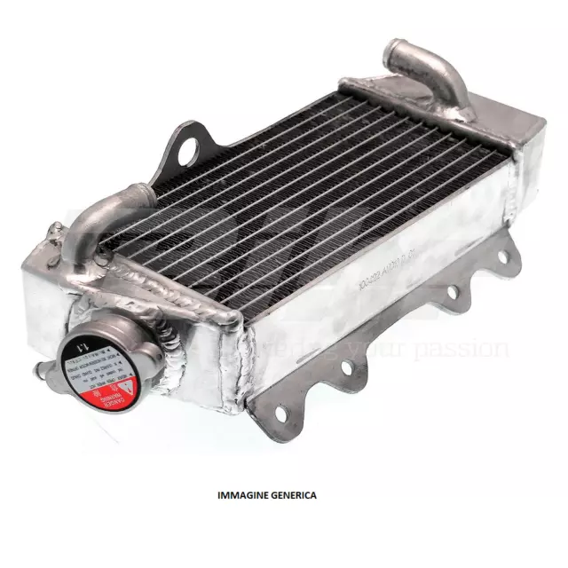 Tecnium Radiatore Alluminio Maggiorato Sinistro Honda Crf 450 R 2015-2016