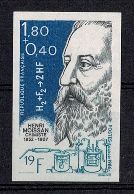 Frankreich Stamp Briefmarke Yvert N° 2397 " Moissan 1,80+40c Nicht Lace " Neu Xx