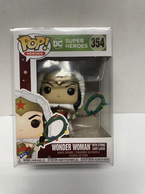 Funko POP! Wonder Woman with String Light Lasso #354 + Protector