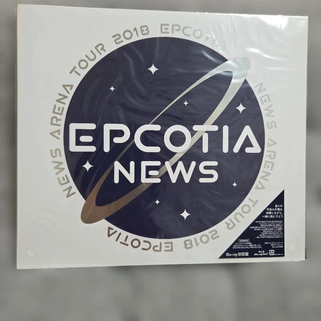 NEWS ARENA TOUR 2018 EPCOTIA Blu-ray Press Edition 3-Disc Japan