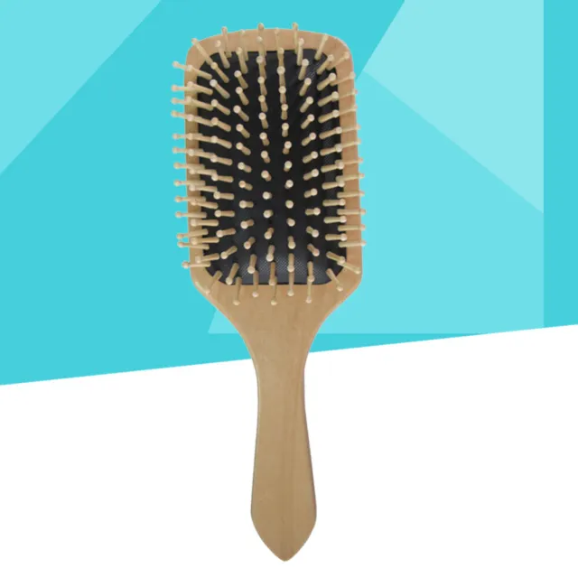 Detangling Hairbrush Hairdressing Brush Wood Hair Comb Wooden Hair Brush