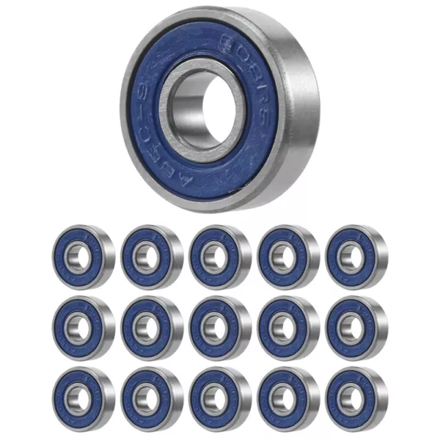 16Pcs Professional Frictionless ABEC 9 Skateboard Roller Wheels High1471