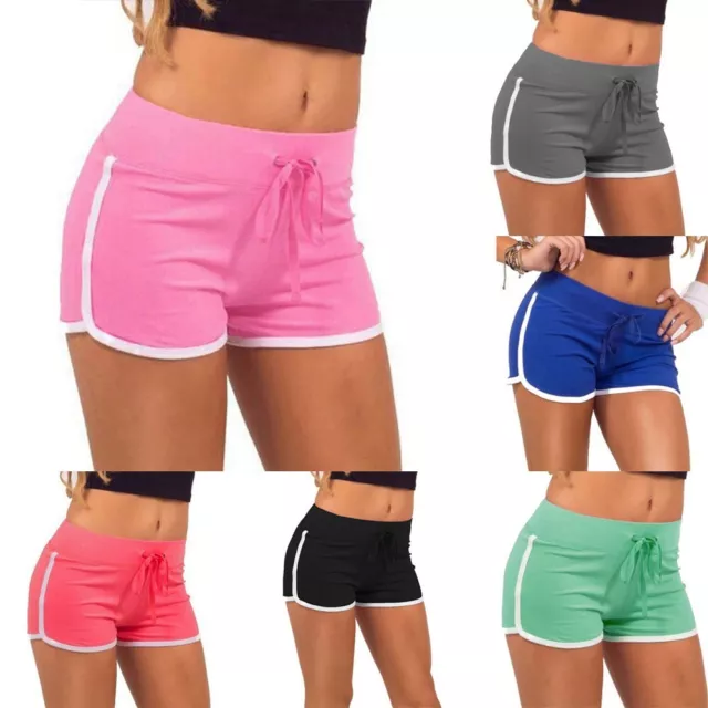 Sexy,SPORTS Donna Pantaloncini Yoga Casual Palestra Jogging Lounge Estate Beach