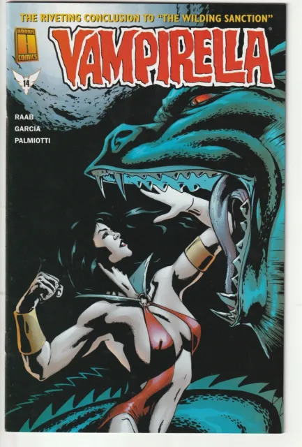 2002 VAMPIRELLA #14 Manuel Garcia Variant Near Mint/Very Fine Harris Comics 