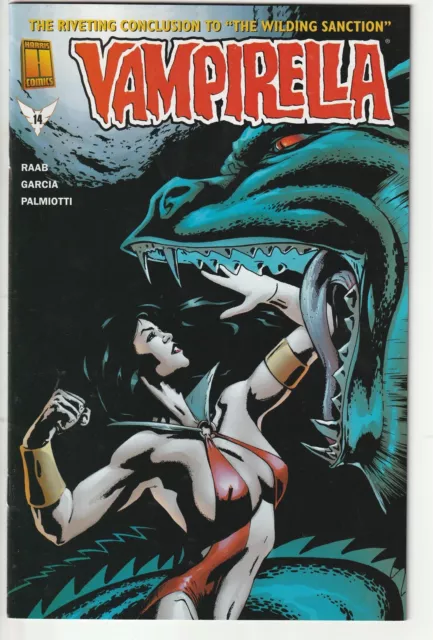 2002 VAMPIRELLA #14 Manuel Garcia Variant Near Mint/Very Fine Harris Comics 