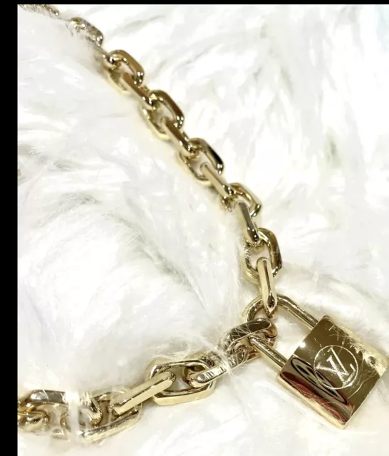 Shop Louis Vuitton Nanogram necklace (M63141) by えぷた