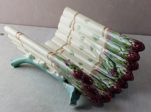 PETIT PLAT VINTAGE feuille de chou et tomates Crown Devon - Angleterre