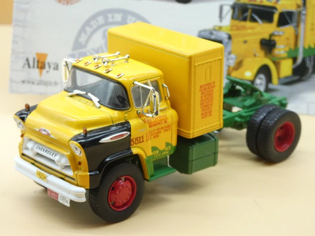Camion Semi U.S MACK SERIE F 1973 1/43éme IXO ALTAYA Neuf N°22 Camion Semi U.S MACK SERIE F 1973 1/43éme IXO ALTAYA Neuf N°22