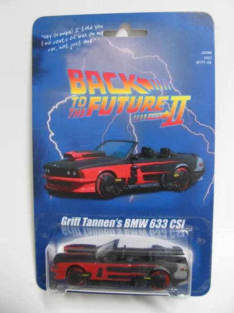 Back to the Future II Griff's BMW 633csi Convertible Custom Hot Wheels