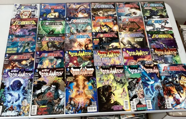 Stormwatch #0, 1-30 Complete Set 0-30 DC COMICS 2011 New 52 (SW03)