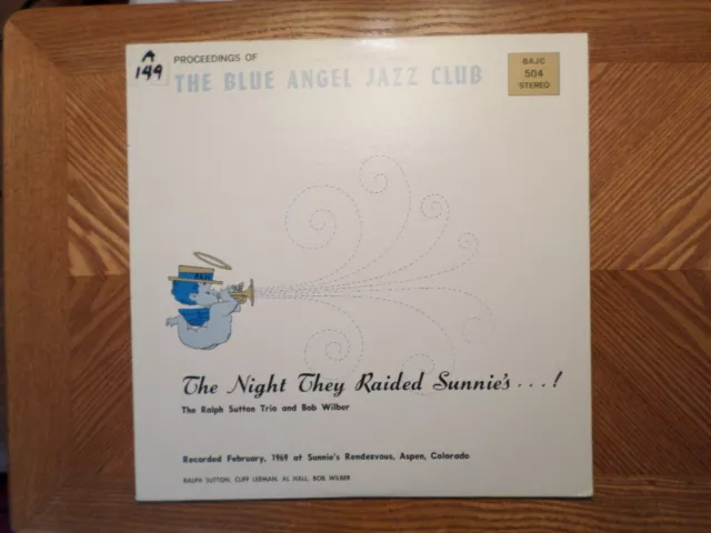 Bajc LP Record 504 / Blue Angel Jazz Club / Night Sie Raided Sunnies / Ralph