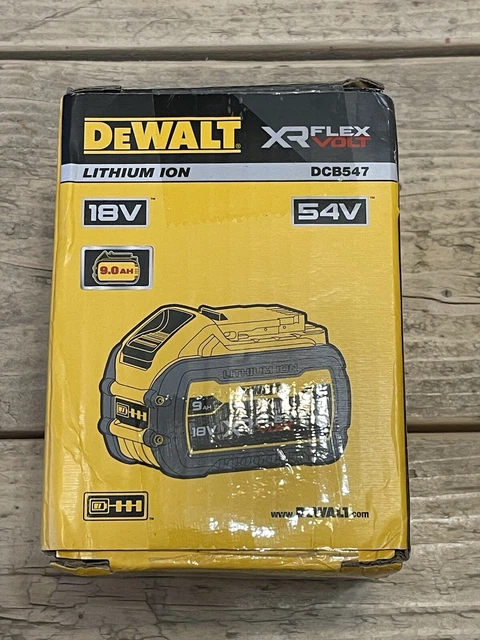 DeWalt 54V XR FlexVolt Battery 9.0Ah