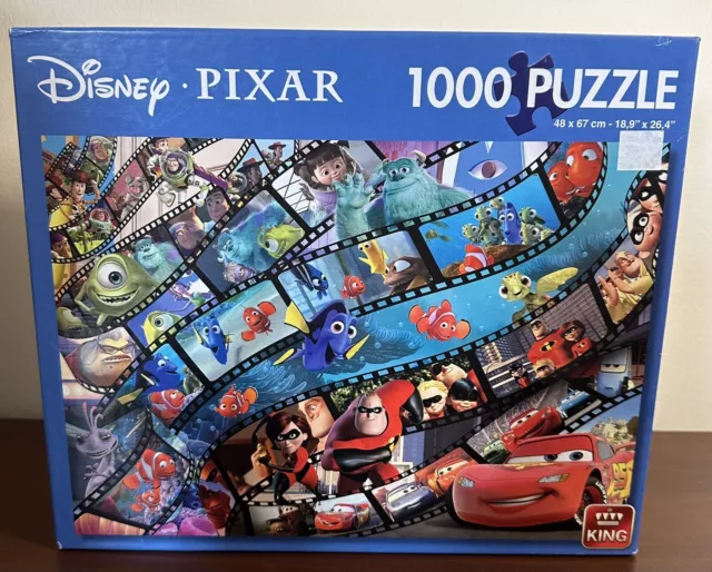 King 1000 Teile 68x49 cm Disney und Pixar Film Zauberpuzzle