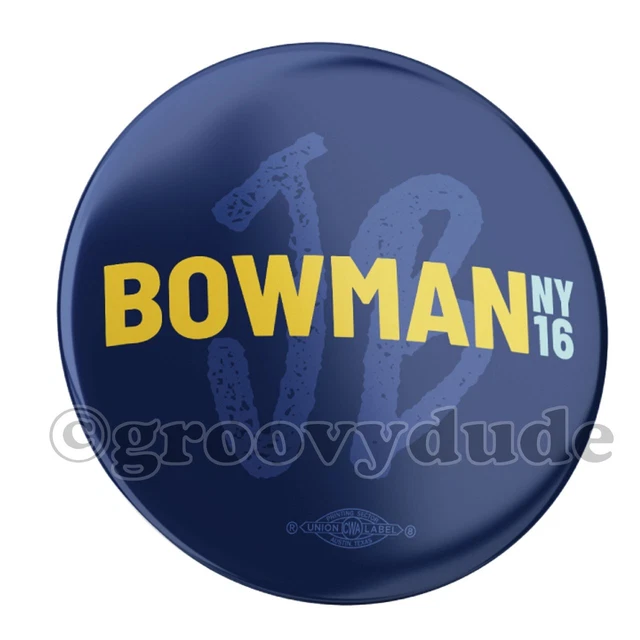 OFFICIAL 2024 JAMAAL Bowman For US House NY16 Campaign Name Pin