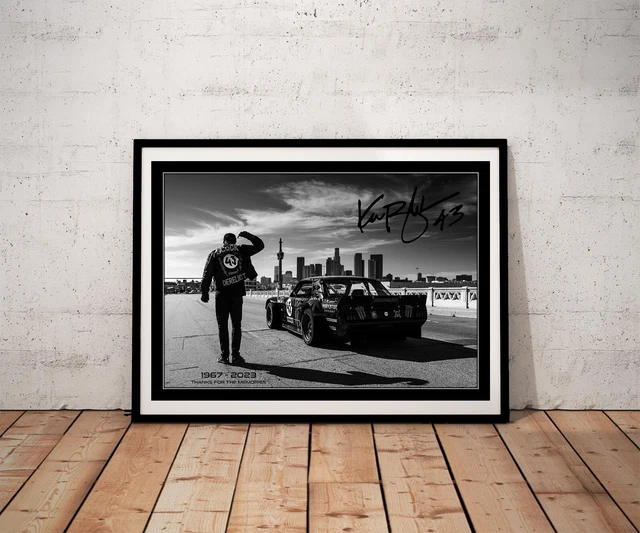 KEN BLOCK 43 Hoonigan Tribute Print A4 Monster DC Shoes Ford