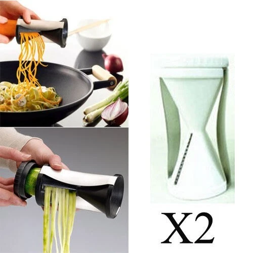 Affettatrice a spirale per verdure pelapatate, tagliafrutta pela cucina twister cucina