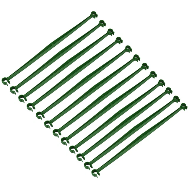 9 Aste Per Piante Rampicanti Con Connettori - Supporto Per Pomodori, Cetrioli, 40cm - Foto 5