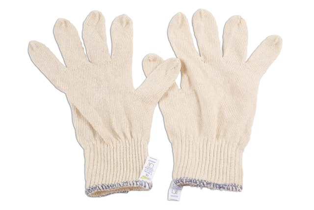 Laser Tools 6632 Coton Souligneur Gants - Paquet De 10 Paires