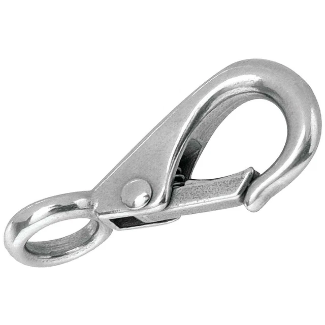 Campbell Quick Rigid Round Eye 3-29/32 In. Snap T7631434 Pack of 10 Campbell