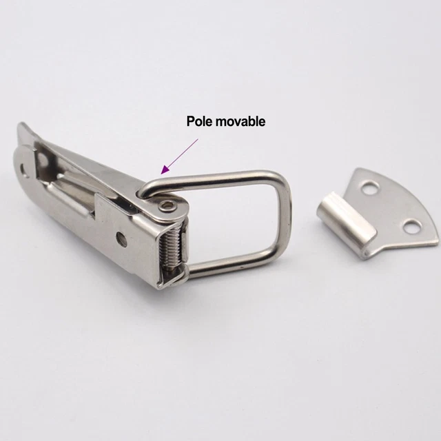 Robuste federbeladene Kofferbox Riegel Haken Kippbar (4 STCK.)