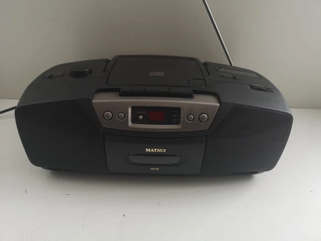 RETRO MATSUI CD66 CD Stereo Radio Cassette Player Portable CD £33.86 ...