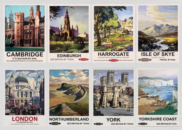 Printed Posters UK HOLIDAY LOCATIONS TRAVEL DESTINATION Prints Cave Wall Art Bar