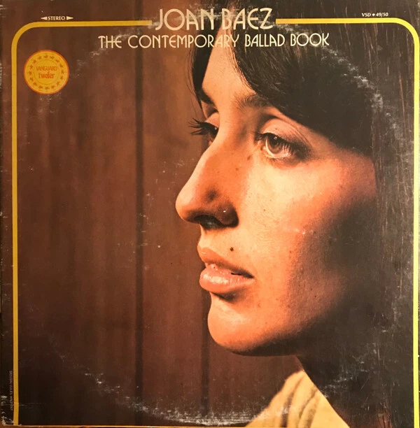 Joan Baez - The Contemporary Ballad Book / VG+ / 2xLP, Comp, Pit