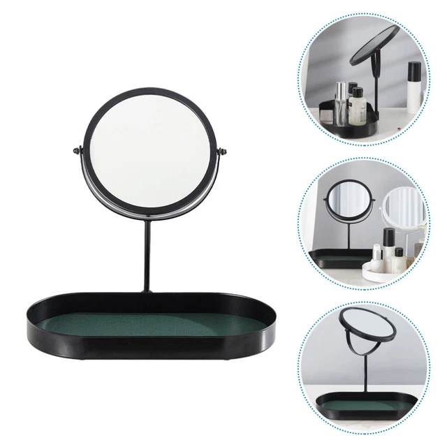 Espejo Maquillaje Mujer Espejo Multifuncional con Storage Plate Home