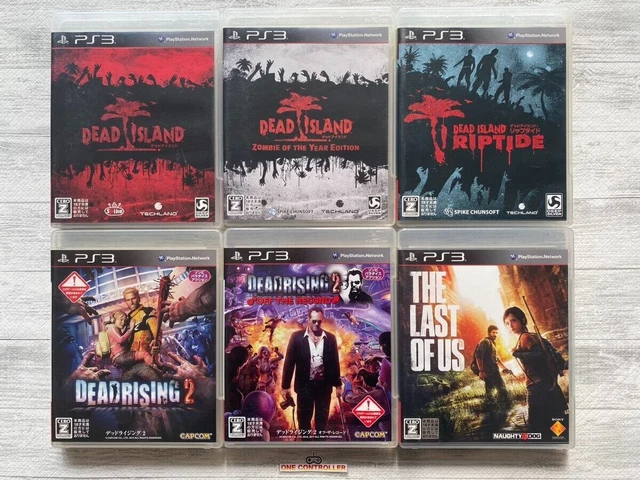 SONY PS3 Dead Island & Dead Rising 2 & The Last of Us 6games set from Japan