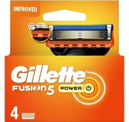 Gillette Fusion 5 Power Razor - 4 Blades