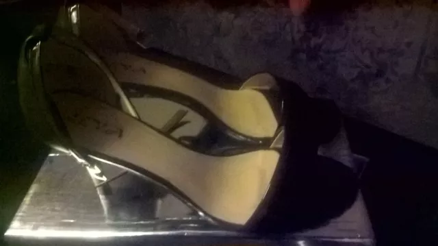 Sandales femme talon compensé sangle cheville pour femmes chaussures de fête à lanière bout ouvert 6