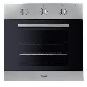 Whirlpool AKP 444/IX 56 L A Noir, Acier inoxydable