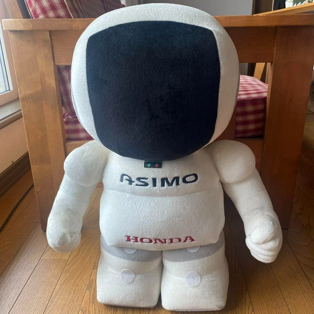 Honda ASIMO BIG SIZE Plush Doll BANDAI JAPAN 60cm used
