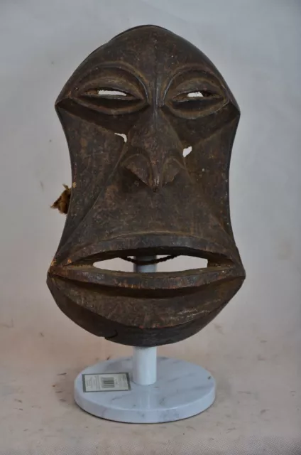 African Tribal Art,hemba SOKOMUTO mask from Congo