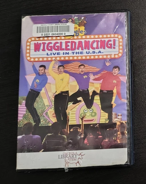 THE WIGGLES: WIGGLEDANCING! Live In U.S.A. DVD 2006 Kids Show Disc
