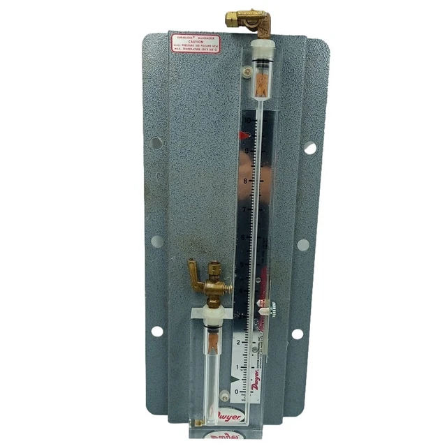 Manômetro Durablock Dwyer 100psi 690kpa 150 °F 65 °C