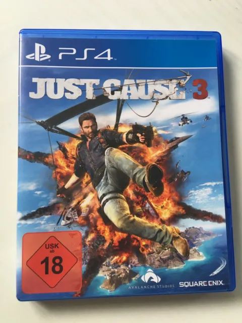 Just Cause 3 (Sony PlayStation 4, 2015, DVD-Box)
