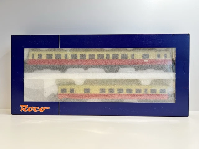 Roco HO 1:87 – Autorail SNCF XABD 2860 + Remorque XRABD 7544 – Époque 4