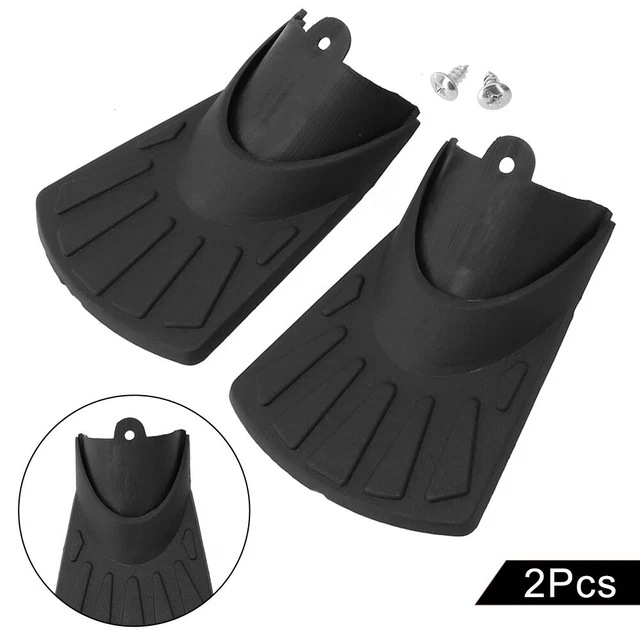 Bouchon De Garde-boue Vélo Queue De Poisson - Protection Anti-rayures Pour Ailes De VTT, VTC - Plastique Noir