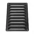 RV Grille Vent Panel M5 ABS Black Exquisite Accessories For Yacht Bus