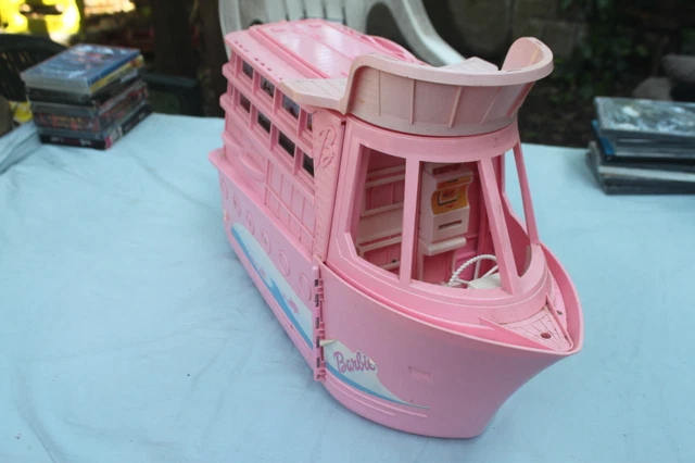 VINTAGE !!! 2002 Bateau De Croisiere * Barbie * + Accessoires - 92X38 Cm  EUR 34,99 - PicClick FR