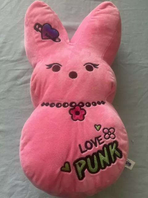 PEEPS* 15" PINK EASTER Emo Bunny Plush 2023