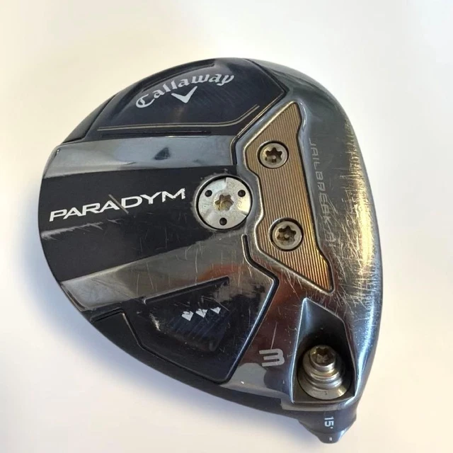 CALLAWAY PARADYM FAIRWAY Wood 3W 15° RH Head Only w HC [ Exc